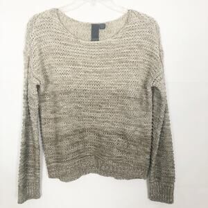 Quinn Open Knit Pullover Crop Sweater
